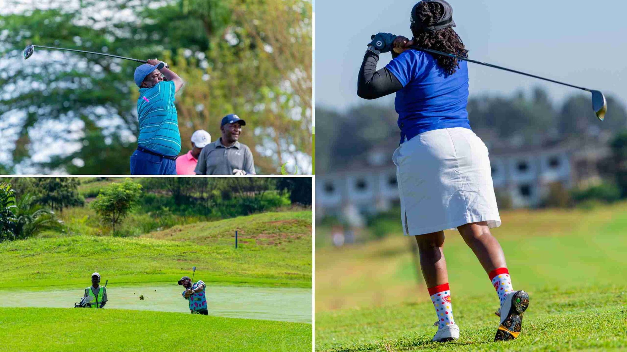 Golfers at the Inter County Golf Series. Photo| Courtesy